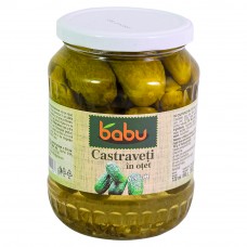 Babu Castraveti in otet 6-9cm 720ml
